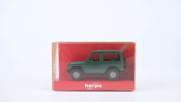 Herpa H0 2076 MB Geländewagen grün