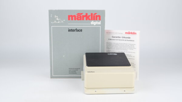 Märklin 6050 interface Verbindungsgerät (leicht vergilbt, in OVP)
