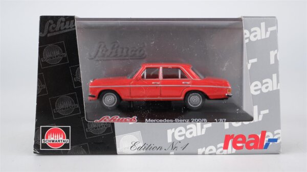 Rietze H0 Mercedes-Benz 100/8 orange lim. Edition Schwartau REAL