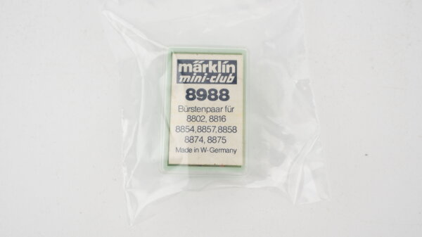 Märklin Z 8988 Mini-Club Bürstenpaar für 8802,8816,8854,8857,8858,8874,8875, 2 Stück