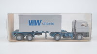 Wiking H0 22526 DAF 20 ft Container-Sattelzug VAW Chemie