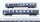Liliput H0 Konvolut 2 Abteilwagen 1./2.Kl., Abteilwagen 1./2./3.Kl. blau DB (Abbruch)