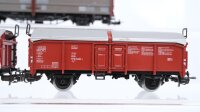 Märklin H0 Konvolut Seitenwandschiebewagen, Klappdeckelwagen DB (Abbrüche)