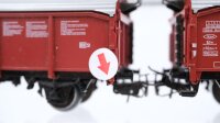 Märklin H0 Konvolut Seitenwandschiebewagen, Klappdeckelwagen DB (Abbrüche)