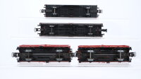 Märklin H0 Konvolut Seitenwandschiebewagen, Klappdeckelwagen DB (Abbrüche)