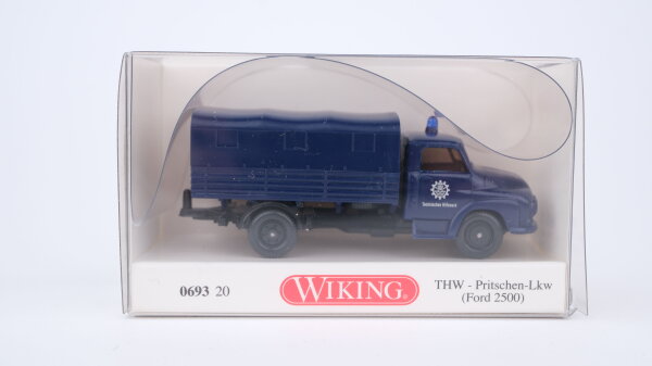 Wiking H0 069320 Ford 2500 THW Pritschen-LKW