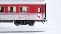 Märklin H0 Konvolut Grossraumwagen 1.Kl., 2.Kl. Restaurant rot/weiß DB (Abbrüche)