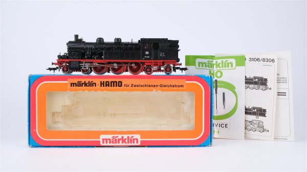 Märklin H0 8306 Dampflok BR 78 355 DB Gleichstrom
