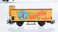 Märklin H0 Konvolut 5 Kühlewagen mit Bremserhaus "Knirps, Zehender Heilbronn, Markgrafen Bräu, Hasseröder, Weinbauschule Weinsberg" DR/u.a.