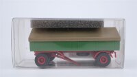 Brekina H0 55250 Anhänger Spitzplane grün-beige