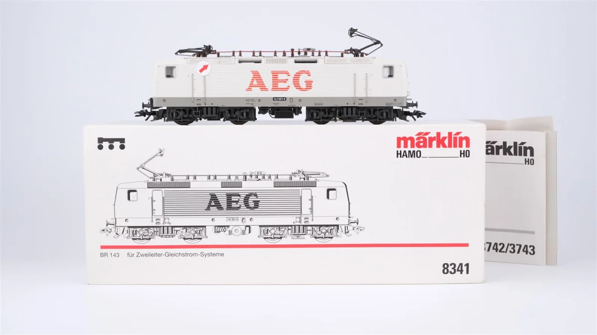 Märklin H0 8341 E-Lok BR 143 001-6 AEG Gleichstrom