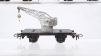 Märklin H0 Konvolut gedeckter Güterwagen 312 Hochbordwagen 311 Kranwagen