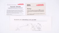 Märklin H0 3456 E-Lok BR E 60 12 DB Wechselstrom Delta Digital (Fahrgeräusche)