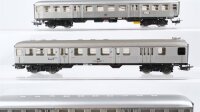 Märklin H0 Konvolut Silberling 1./2. Kl. teilweise mit Führerstand DB