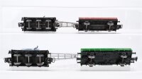 Märklin H0 Konvolut Kranwagen mit Kranschutzwagen DB