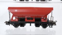 Märklin H0 Konvolut Selbstentladewagen teilbeladen DB