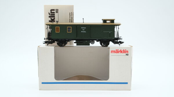 Märklin H0 4212 Gepäckwagen Gep (Pwi Wü 09) der K.W.St.E.