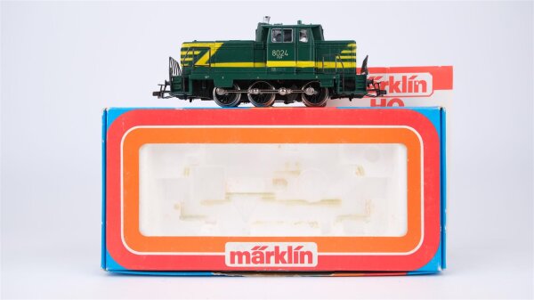 Märklin H0 3149 Diesellok BR 8024 FSR Wechselstrom (vermutlich verharzt)