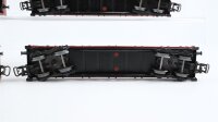 Märklin H0 Konvolut Niederbordwagen teilbeladen mit Containern "Hapag Lloyd" DB