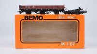 Bemo H0m 2201 Niederbordwagen DB