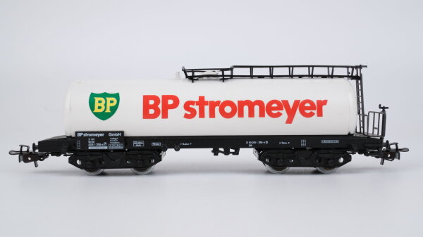 Primex H0 4588 Mineralöl-Kesselwagen BP STROMEYER  Kesselwagen der DB