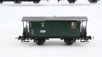 Fleischmann H0 Konvolut Donnerbüchsen 2./3. Kl. Postwagen Gepäckwagen DR