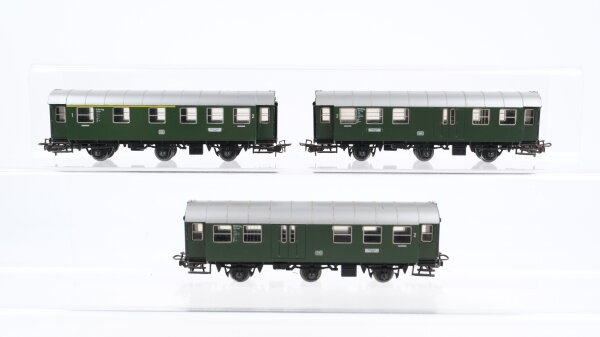 Märklin H0 Konvolut Umbauwagen 1./2. Kl. teilweise mit Gepäckabteil DB