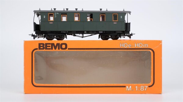 Bemo H0 3008 812 Personenwagen Raucher 2. Kl. DB