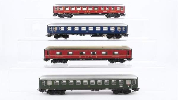 Märklin H0 Konvolut Speisewagen Schlafwagen "DSG Mitropa" Schnellzugwagen 1./2. Kl. DB u.a.