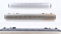 Märklin/Primex H0 Konvolut Packwagen, Speisewagen "DSG" Personenwagen 1.Kl. blau, Personenwagen 1.Kl. beige/oceanblau DB