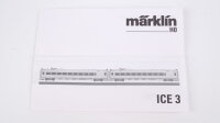 Märklin H0 43707 Personenwagen ICE 3 Mittelwagen 1. Kl. DB