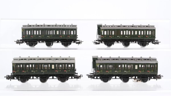 Märklin H0 Konvolut Abteilwagen 2. Kl. 330/1 330/2
