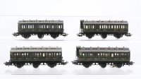Märklin H0 Konvolut Abteilwagen 2. Kl. 330/1 330/2