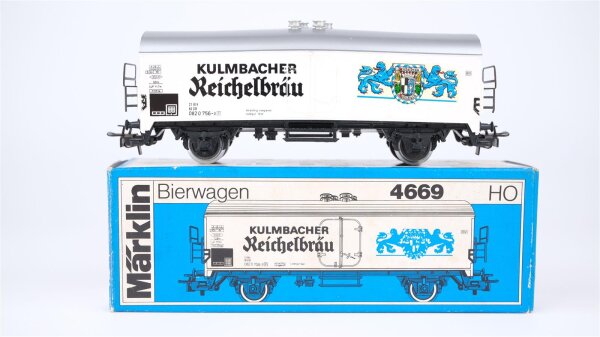 Märklin H0 4669 Bierwagen KULMBACHER REICHELBRÄU (Kühlwagen)  Tehs 50 der DB