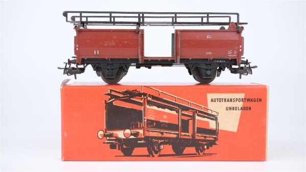 Märklin H0 4612 Autotransportwagen  Off 52  Laaes 541 DB (Rostansätze)