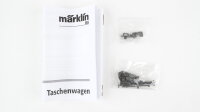 Märklin H0 47453-03 Taschenwagen beladen mit Lkw-Wechselaufbauten