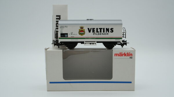 Märklin H0 4416 Bierwagen VELTINS (Kühlwagen)  Ichqrs 377 der DB