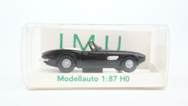 I.M.U. H0 05072 BMW 507 Cabrio, Roadster offen, schwarz
