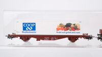 Märklin H0 Konvolut Selbstentladewagen Kippdachwagen Containertragwagen "COOP" Niederbordwagen mit Container "Hapag-Lloyd" DB u.a.