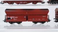 Märklin H0 Konvolut Selbstentladewagen Kippdachwagen Containertragwagen "COOP" Niederbordwagen mit Container "Hapag-Lloyd" DB u.a.