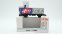 Märklin H0 84573 Behälter-Tragwagen EUROPA 1993...