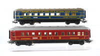 Märklin H0 Konvolut Schlafwagen "DSG Mitropa" 346/3 Speisewagen 346/2J CIWL u.a.