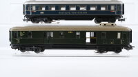 Märklin H0 Konvolut Schnellzugwagen 2. Kl. 346/6 Gepäckwagen 346/4 DB u.a.