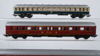 Lima H0 Konvolut Speisewagen Schlafwagen "Mitropa" Abteilwagen 2. Kl. Gepäckwagen DB u.a. (Abbrüche)