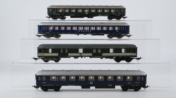 Lima H0 Konvolut Abteilwagen 1. Kl. "Touropa" Gepäckwagen DB (Abbrüche)