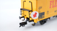 Fleischmann H0  Konvolut Schienenreinigungswagen gedeckter Güterwagen Kühlwagen "100 Jahre Fleischmann" DB (Abbrüche)