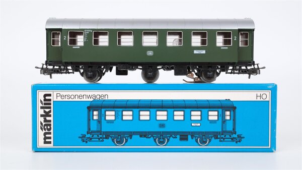 Märklin H0 4079 Personenwagen (87453 Stg 2.Kl) B3yge der DB