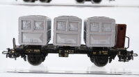 Märklin H0 Konvolut Selbstentladewagen "Erz IIId" Behältertragwagen "Von Haus zu Haus VTG" Klappdachwagen DB