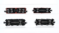 Märklin H0 Konvolut Selbstentladewagen "Erz IIId" Behältertragwagen "Von Haus zu Haus VTG" Klappdachwagen DB