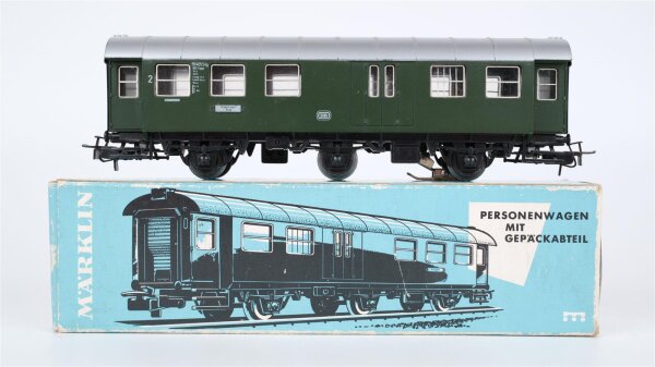 Märklin H0 4080 Personenwagen mit Gepäckabteil 2. Kl. DB